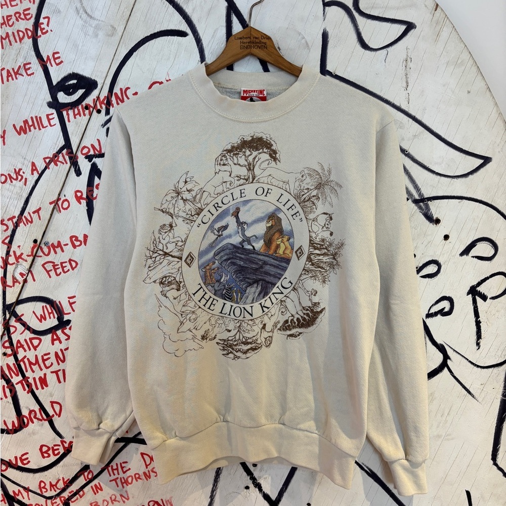 Vintage 90s Circle of Life Lion King Disney Sweatshirt